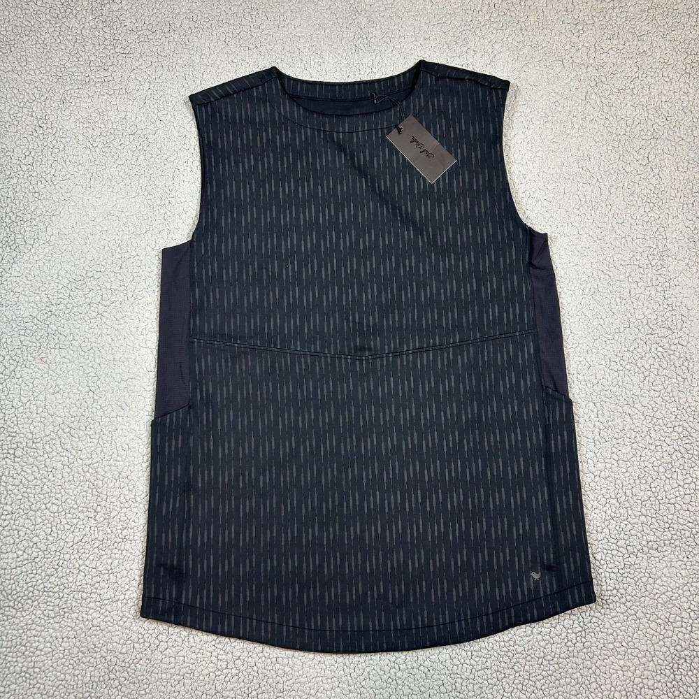 NWT Bad Birdie Women's Golf Mirabel Dress Cattail‎ Black Size XL